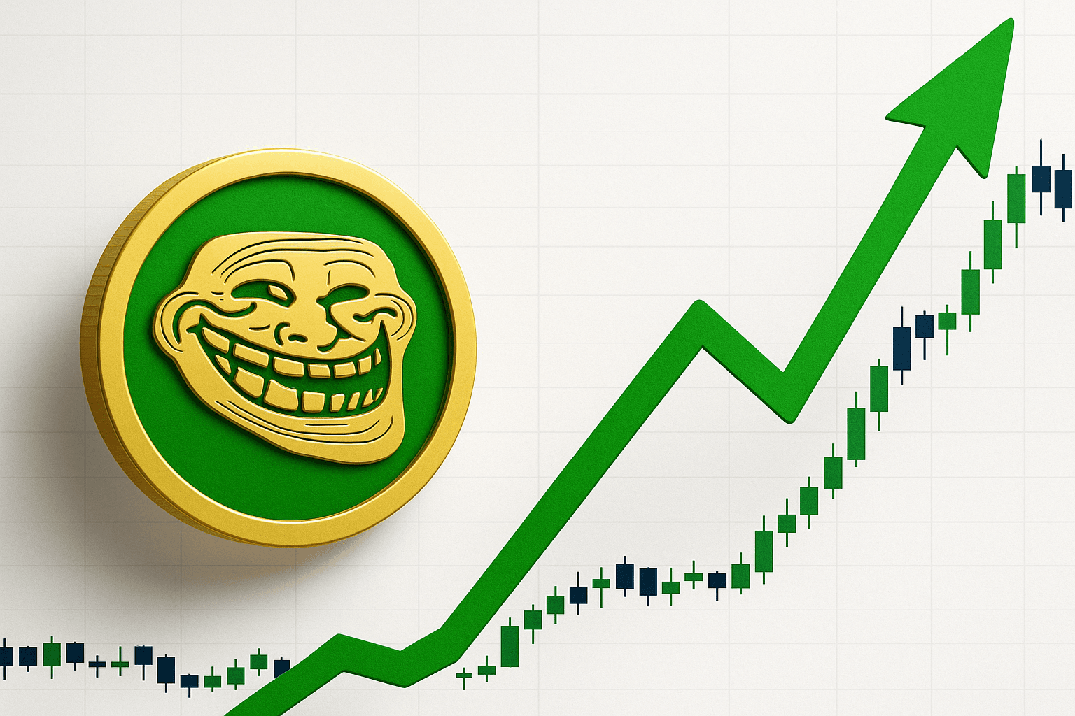 $TROLL Market Cap Surpasses $100 Million After 24% Daily Surge