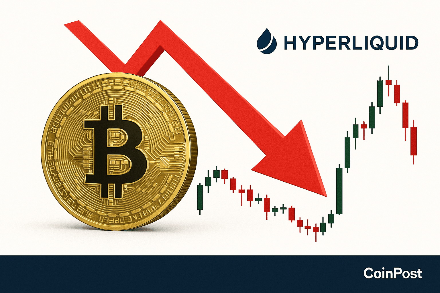 クジラ、Hyperliquidで1億8,000万ドル超の仮想通貨ショート保有