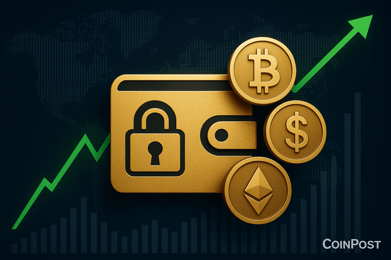 世界のデジタルウォレットに4.5兆ドル、ブラックロックCEOが報告