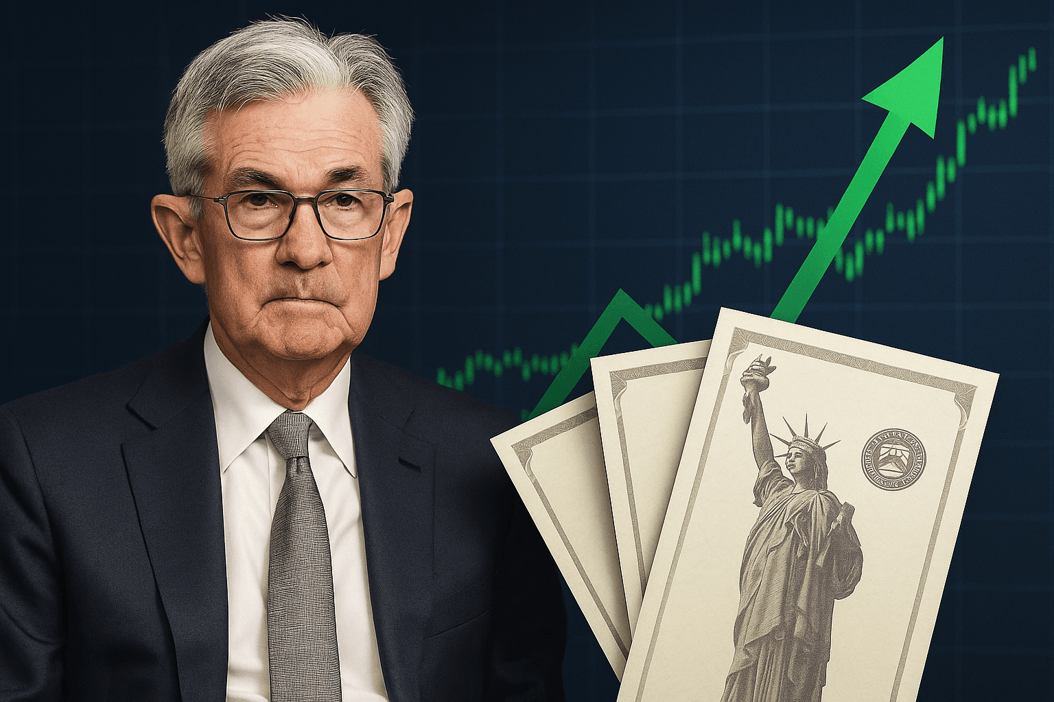 Fed Chair Powell Reaffirms Long-Term Focus on U.S. Treasuries Holdings