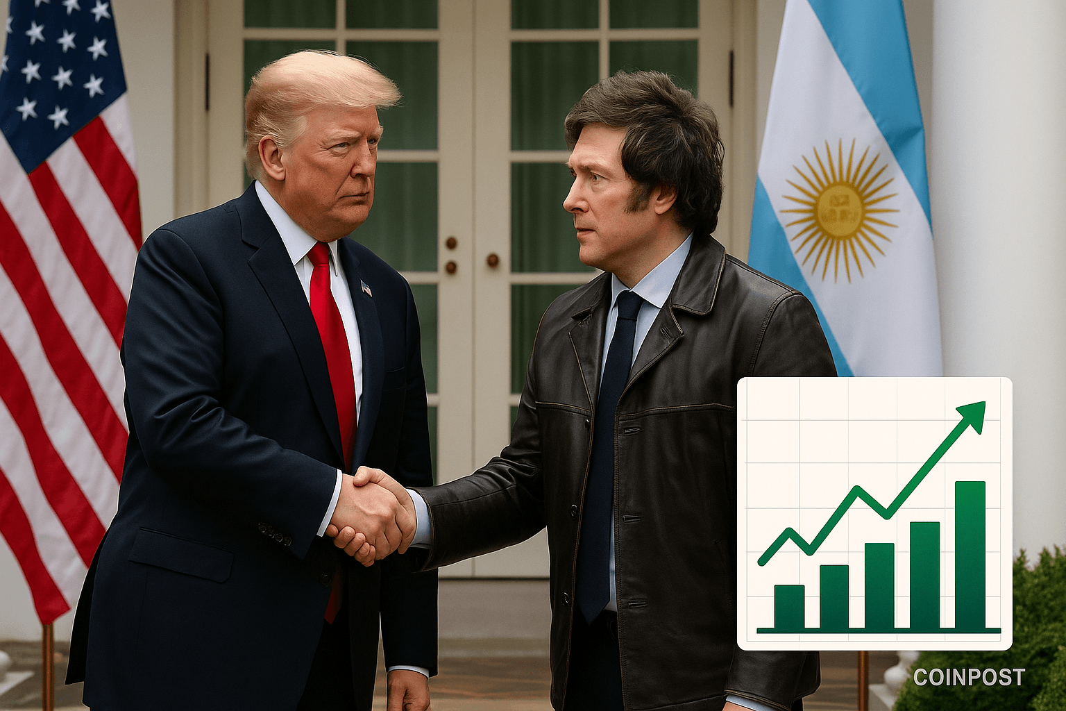 Trump Meets with Argentina's President Milei at the White House