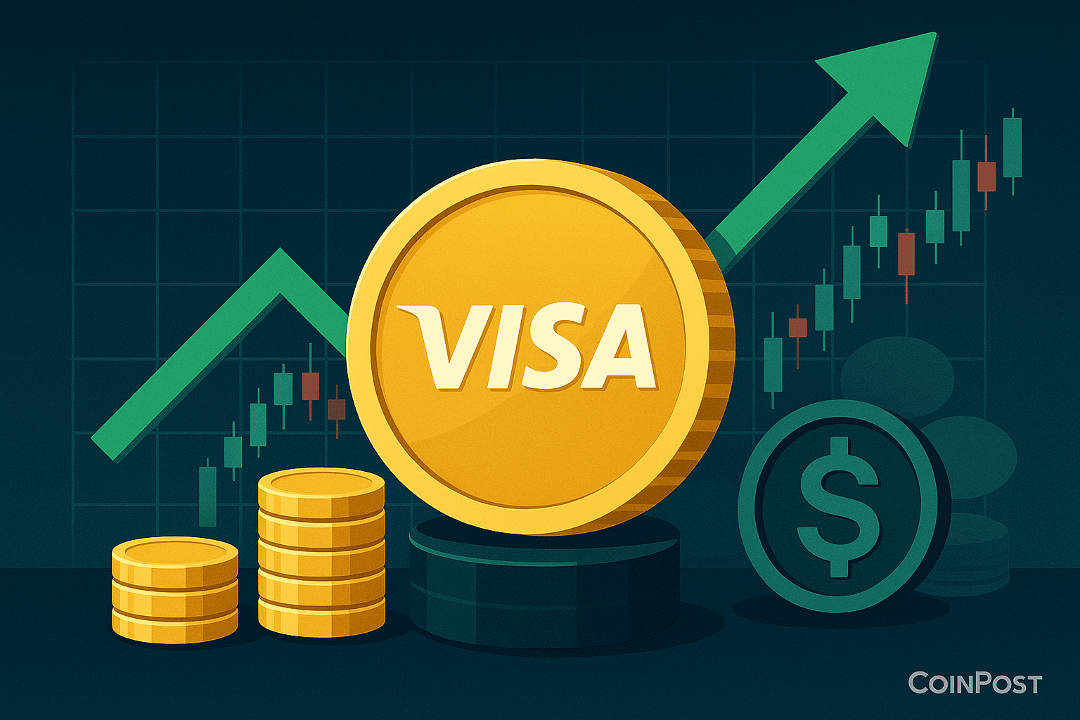 Visa Highlights $670 Billion Stablecoin Loan Market in On-Chain Finance Report