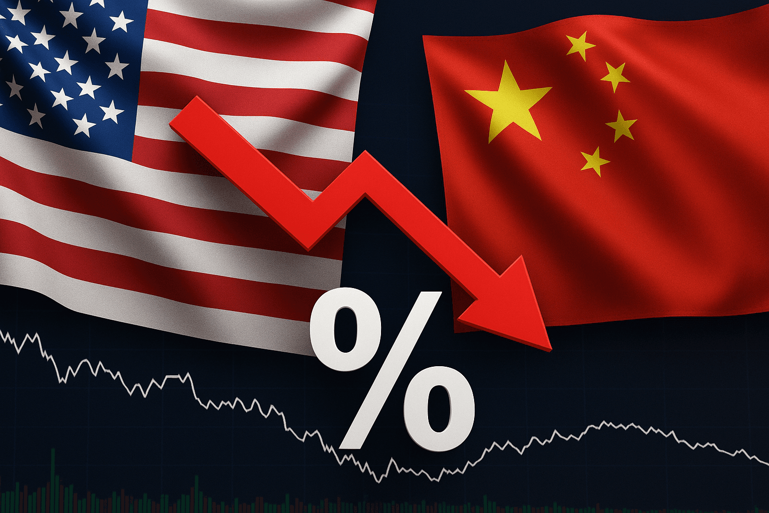 Polymarket Odds for 100% U.S. Tariff on China Fall to 11%