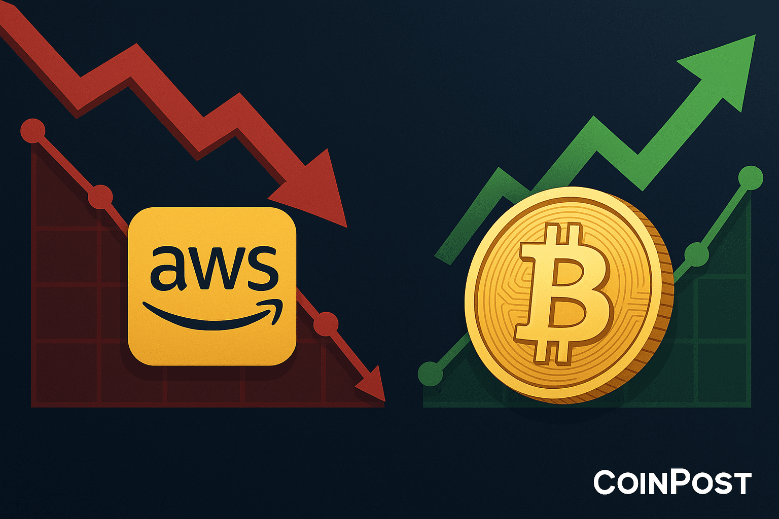 AWS Outage Impacts Multiple Platforms While Bitcoin Operations Remain Unaffected