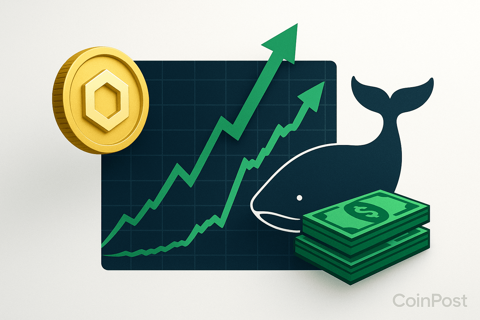 Whale Withdraws $11M in LINK from Binance After Price Surge