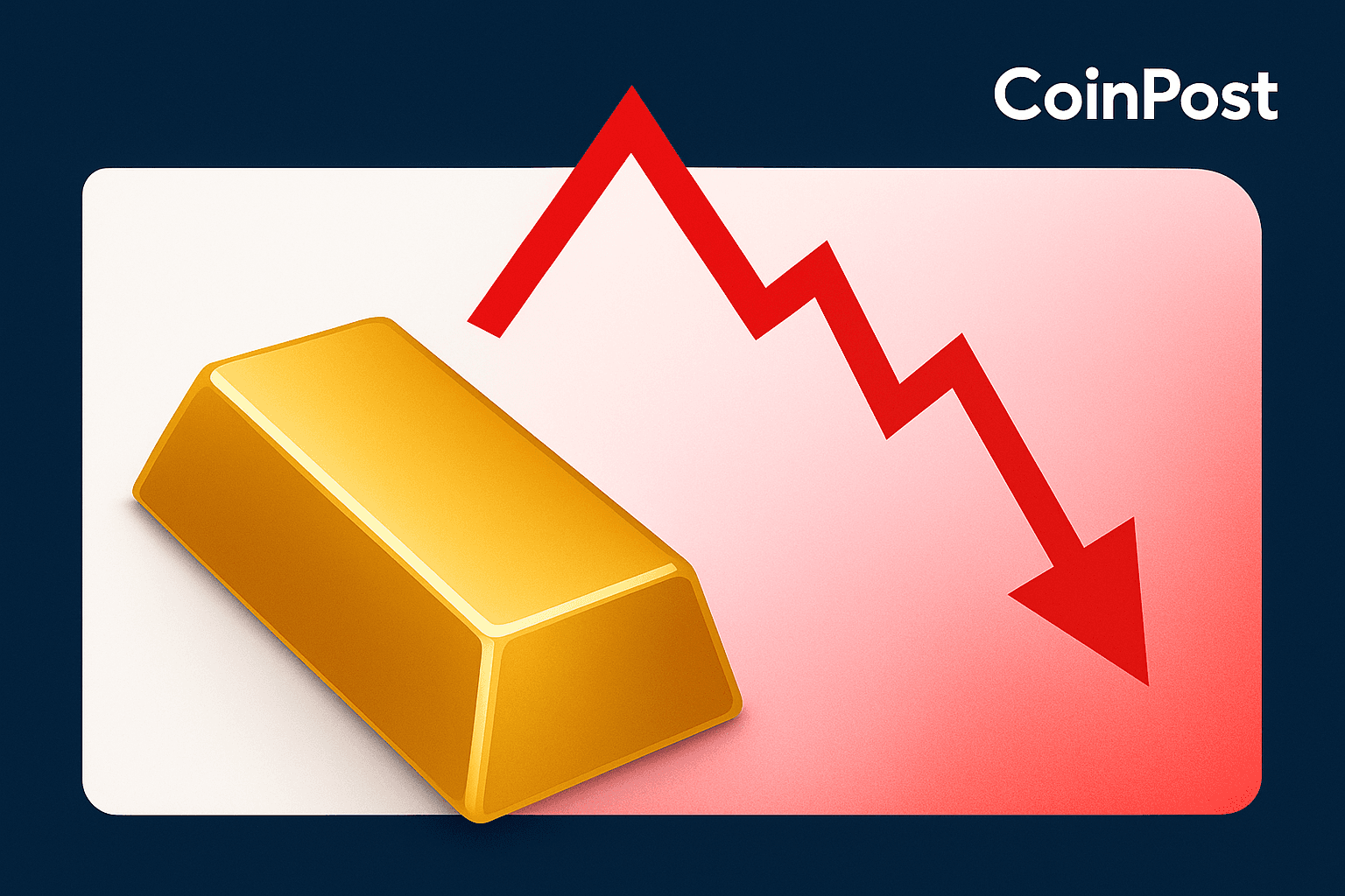 Gold Falls 3.8%, Marking Sharpest Drop in Four Years