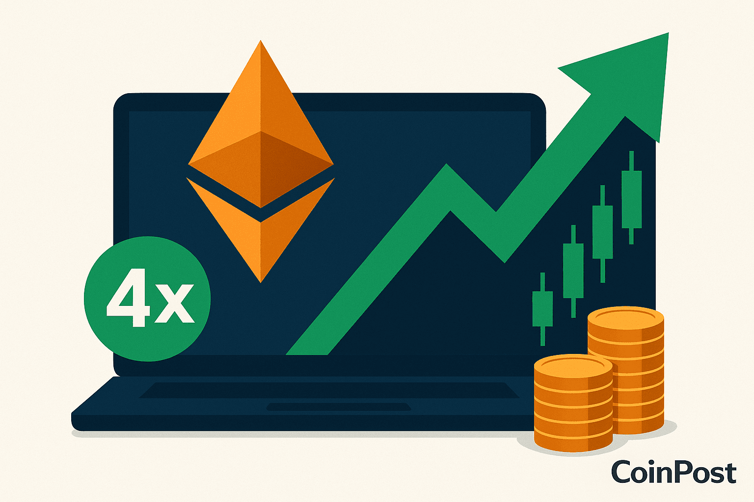 Trader Opens $35 Million Ethereum Long Position with 4x Leverage