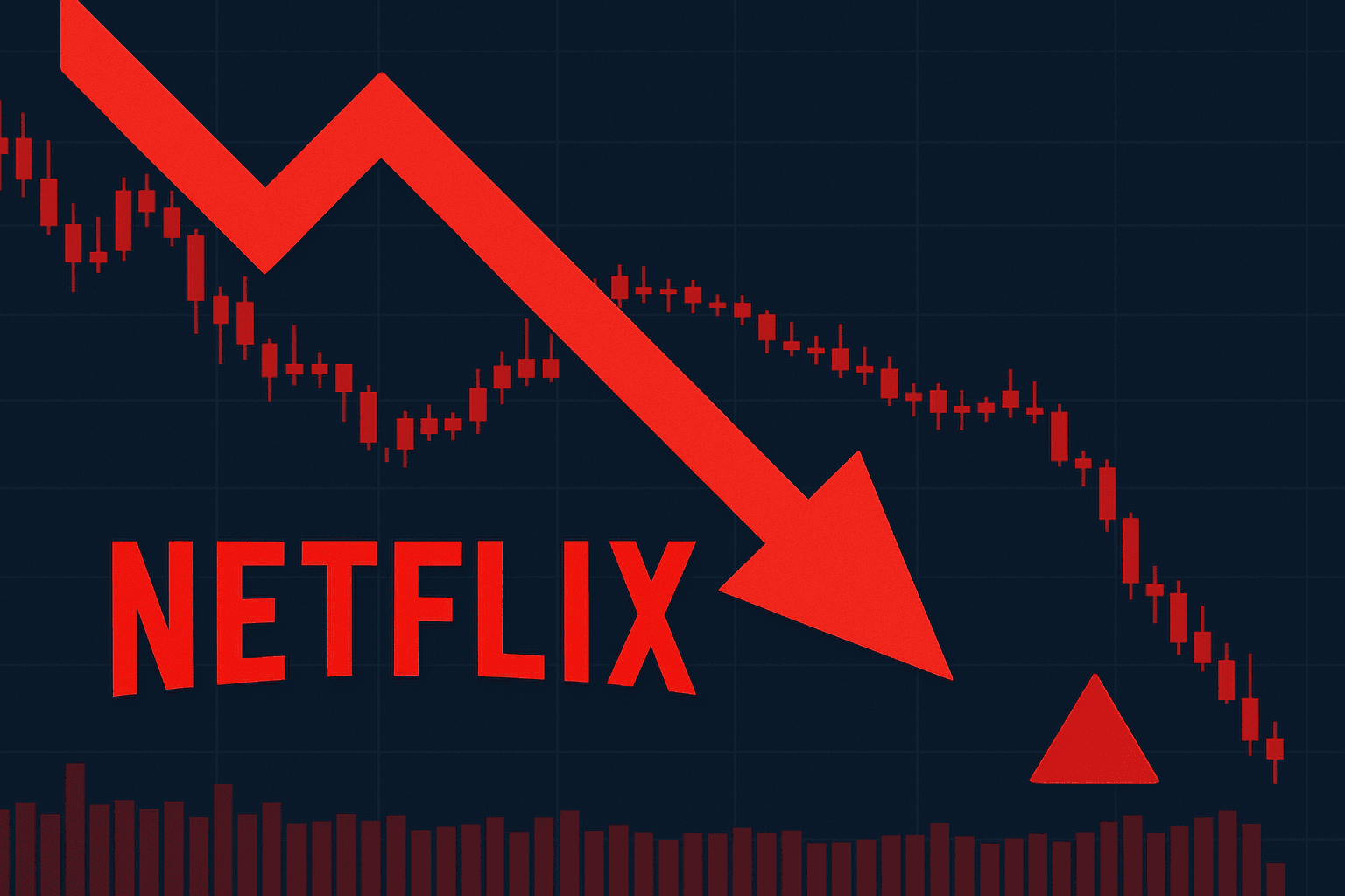 Netflix Shares Decline Following Earnings Miss and Drop in Operating Profit
