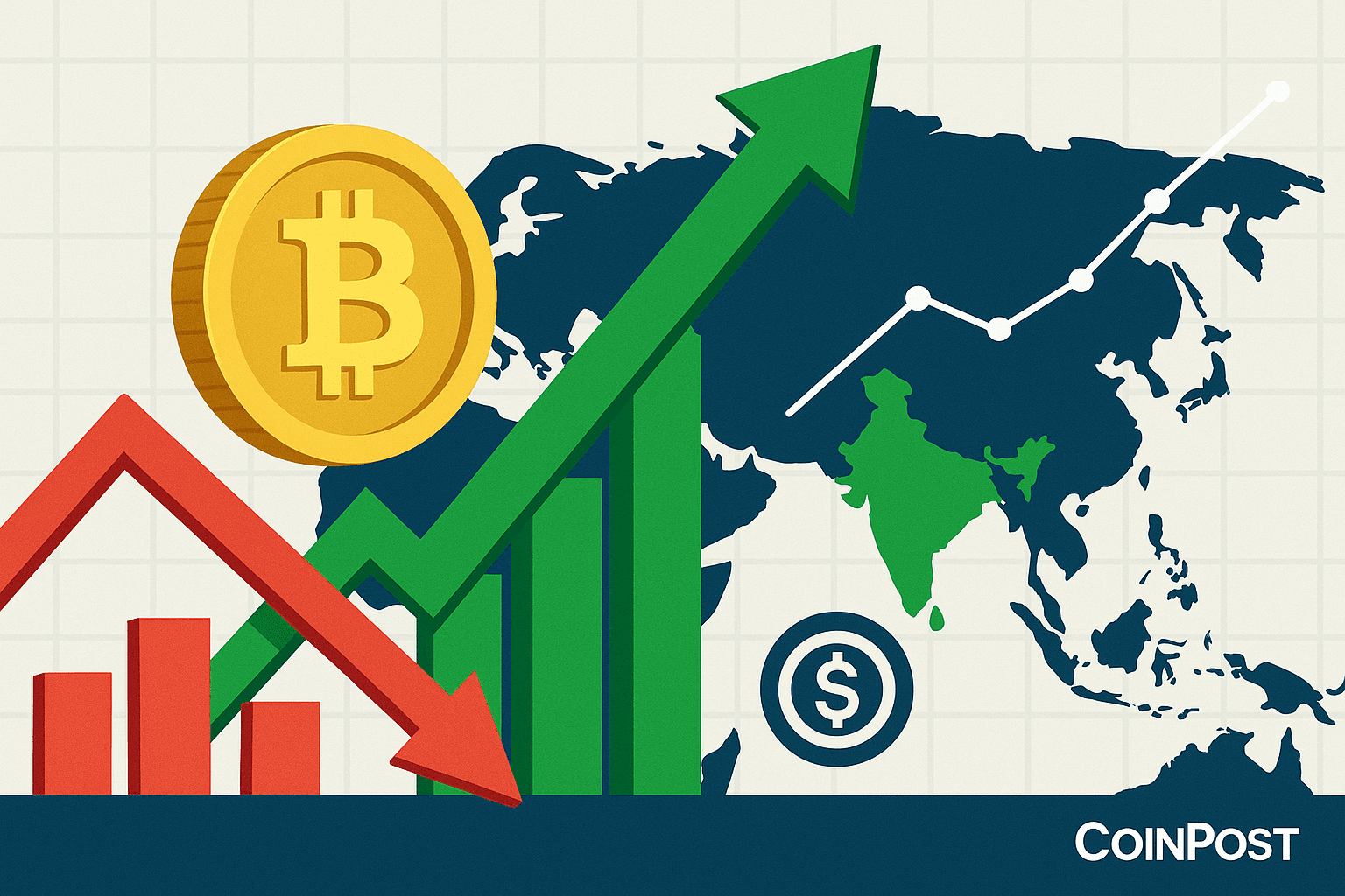 Global Crypto Adoption Soars in 2025, Led by South Asia and India