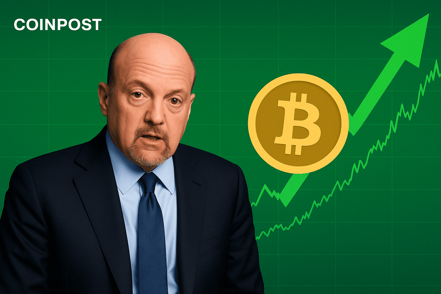 Jim Cramer Predicts Potential Upswing in Cryptocurrency Prices