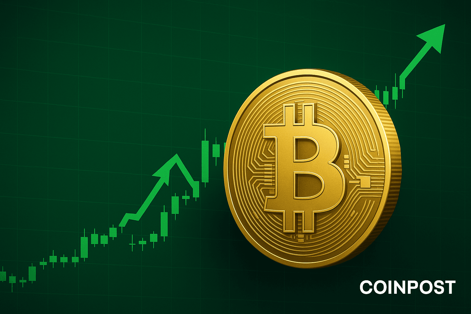 ビットコイン10万9000ドル超、日次上昇は緩やか