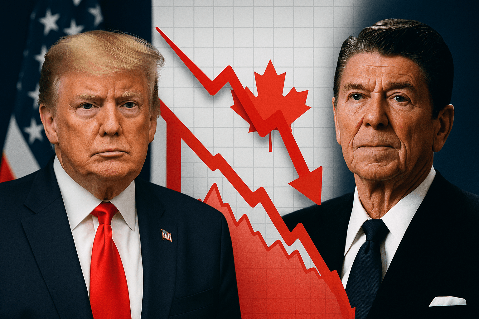 Trump Ends Canada Trade Talks Over Disputed Ronald Reagan Tariff Advertisement