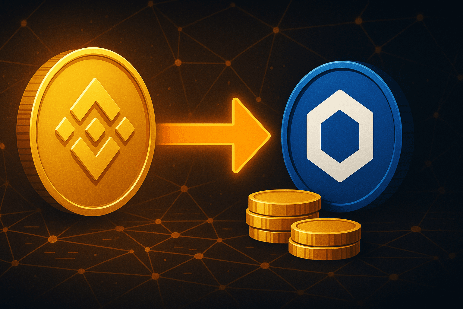 Newly Created Address Withdraws $5 Million in LINK from Binance