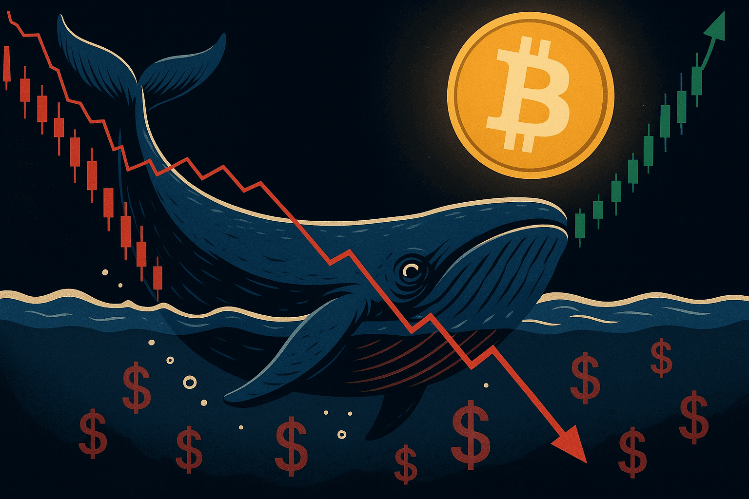 Whale Faces $1.85 Million Floating Loss in Crypto Position