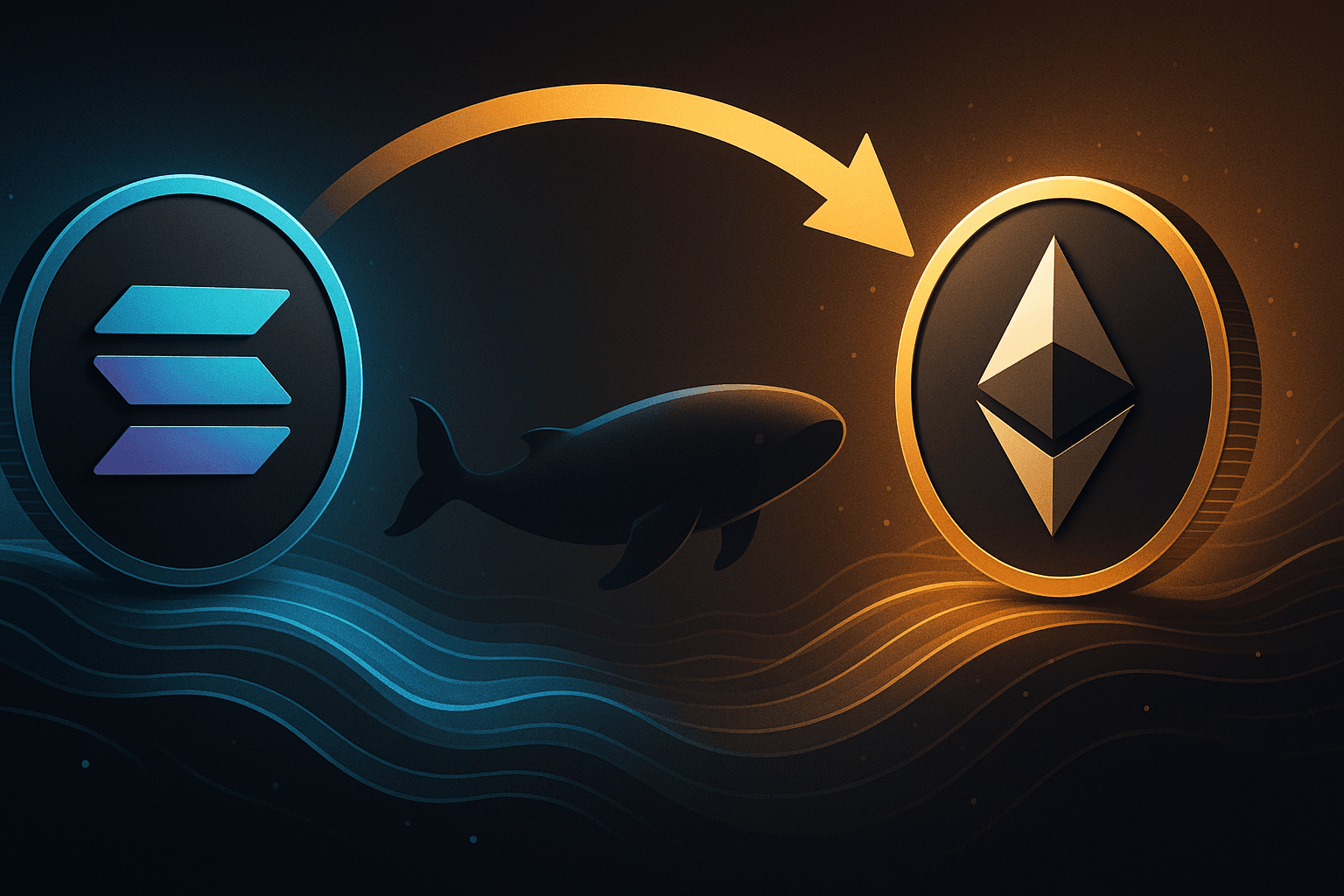 Whale Swaps Nearly $18.5M in Solana for 4,532 Ethereum