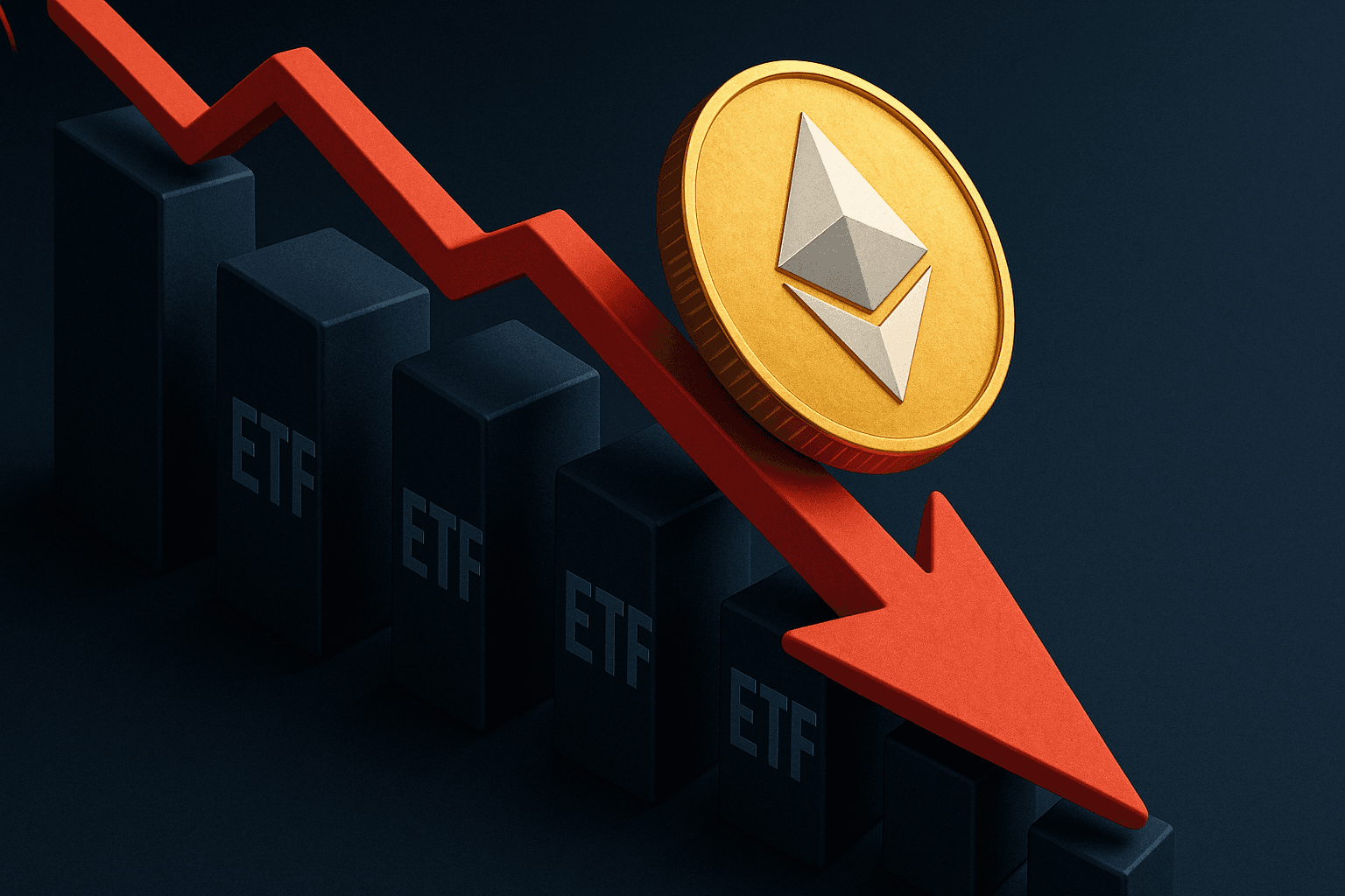 Ethereum Spot ETFs Record $244 Million Net Outflows Over Four Days
