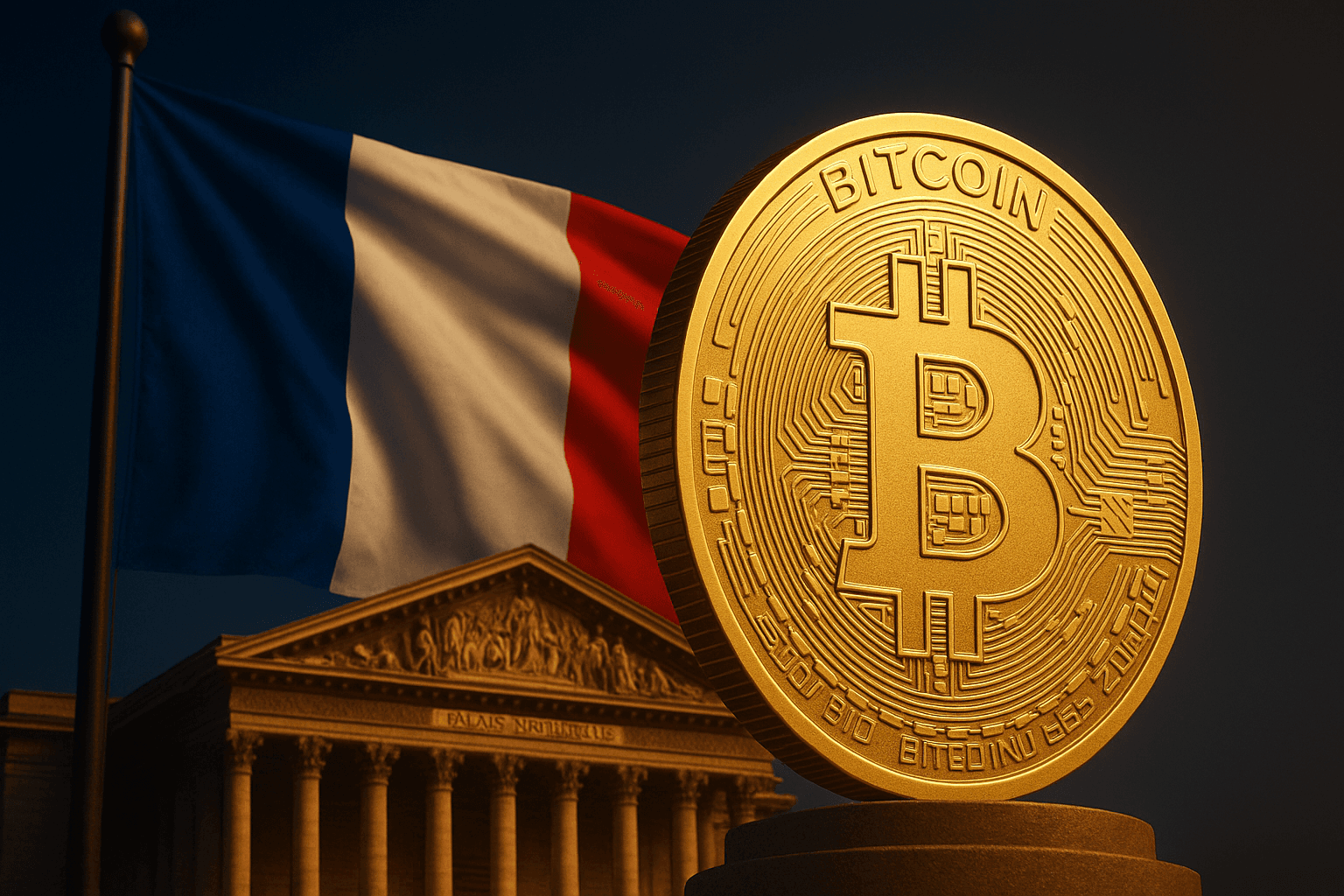 フランスが世界のビットコイン供給の2％確保法案を提案