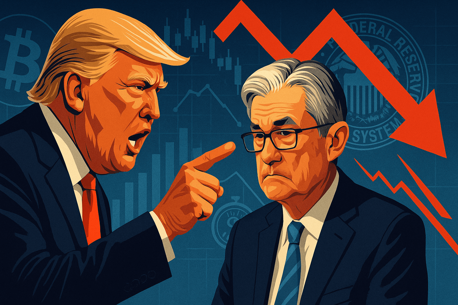 Trump Criticizes Fed Chair Powell, Suggests Departure Within Months