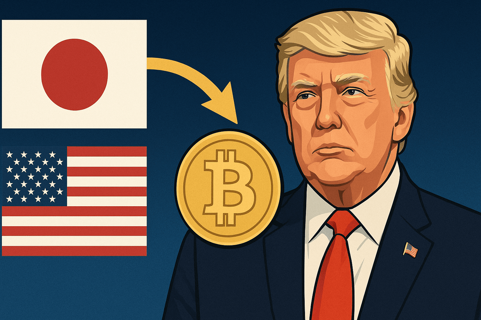 President Trump Announces $550 Billion Japanese Investment in U.S.