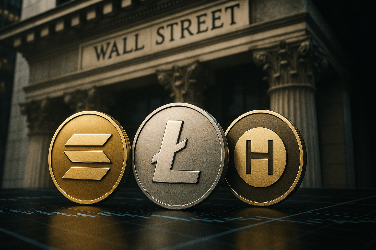 First Spot ETFs for SOL, LTC, and HBAR Begin Trading on Wall Street