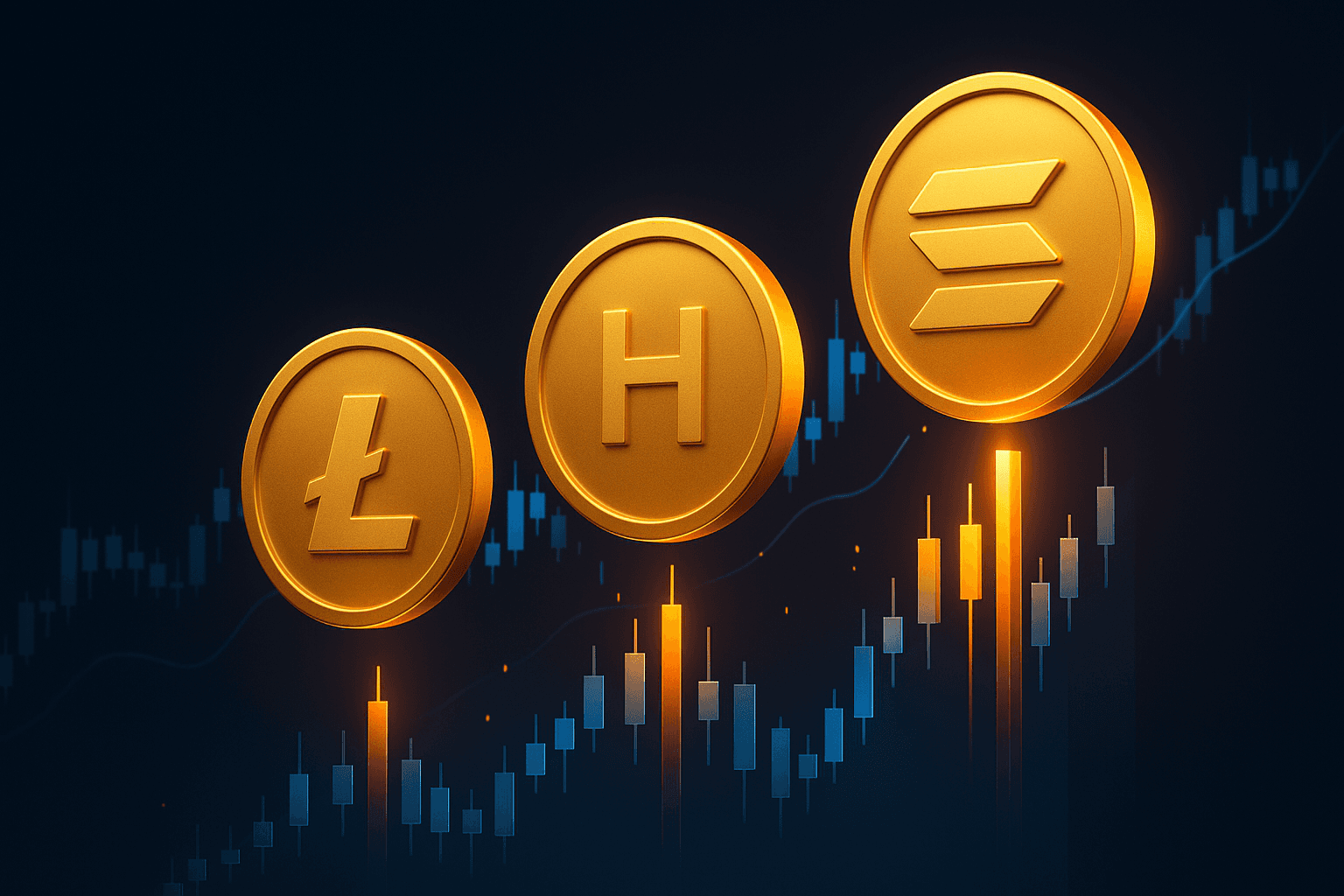New ETFs for Litecoin, Hedera, and Solana Achieve $65 Million Opening Volume