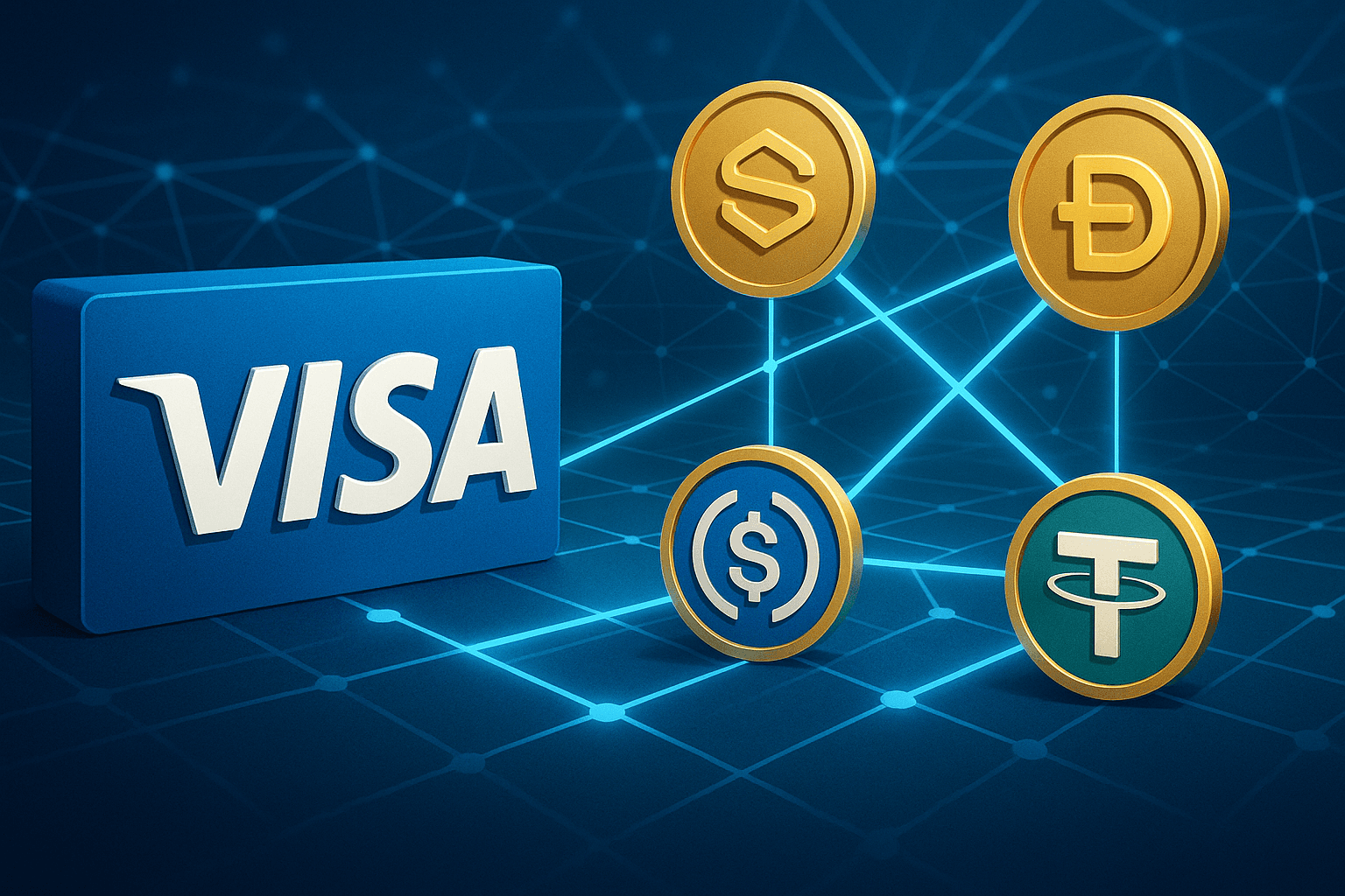 Visa Expands Stablecoin Support Across Four Blockchains