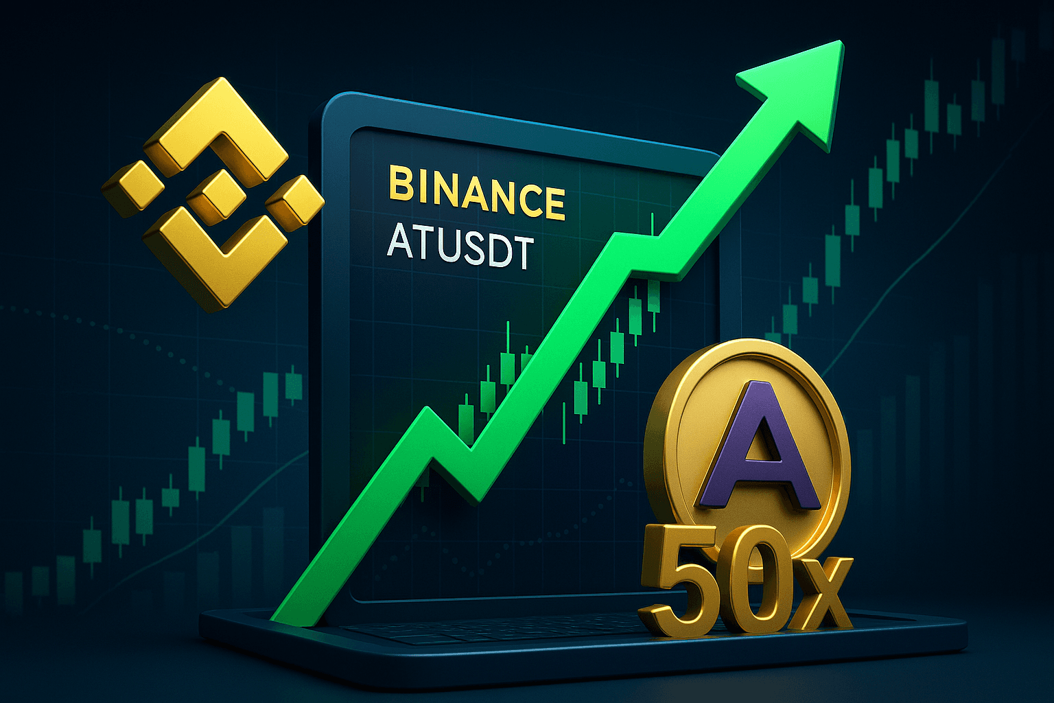 Binance Futures to Launch ATUSDT Perpetual Contracts with 50x Leverage