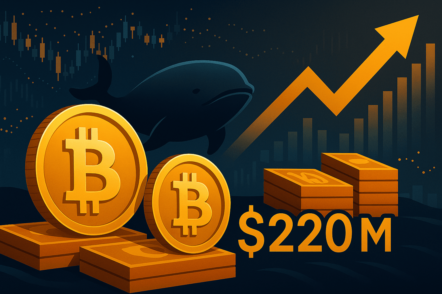 Bitcoin Whales Acquire $220 Million in BTC from Binance Within Two Hours