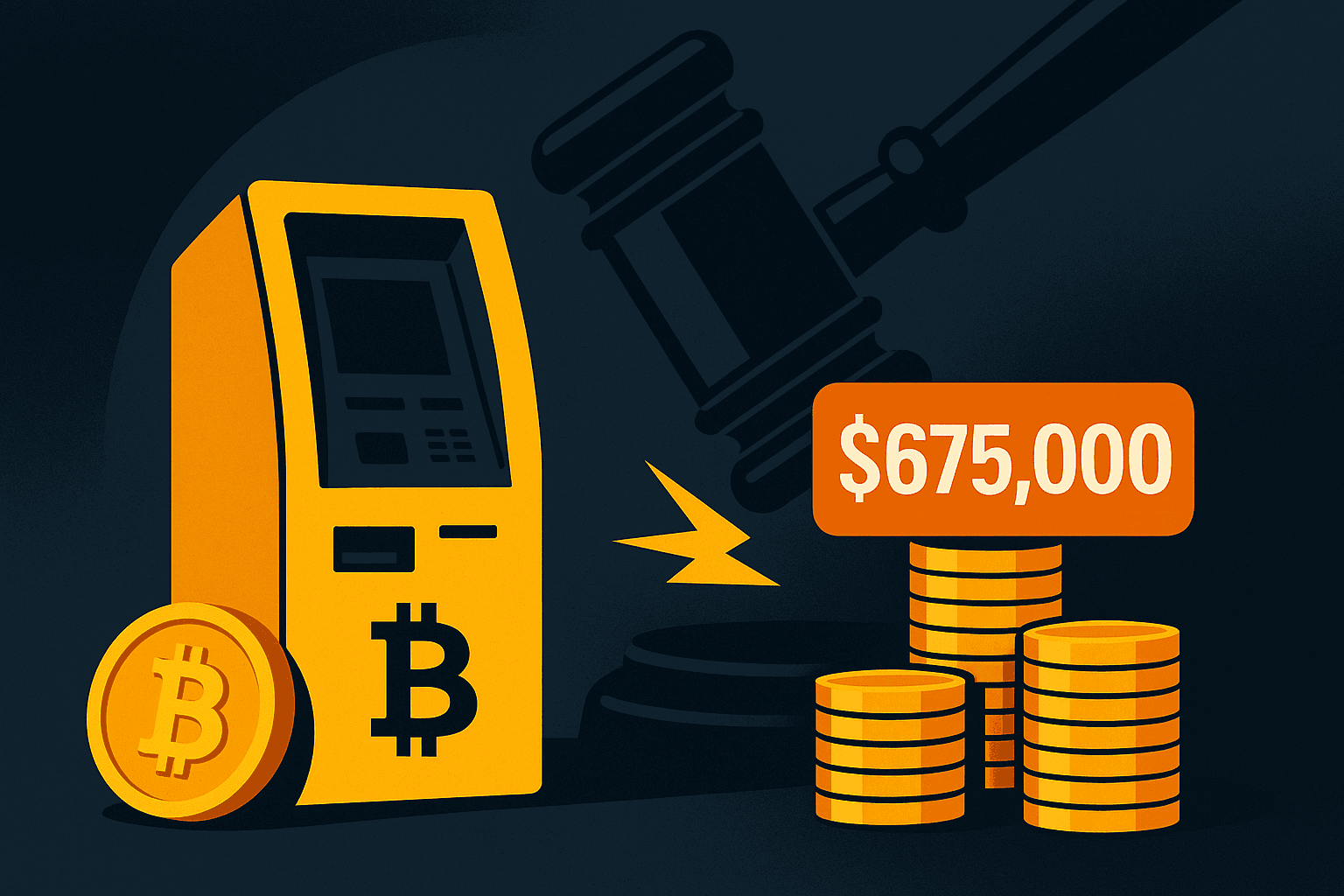 California Fines Bitcoin ATM Operator Coinhub $675,000 for Legal Violations