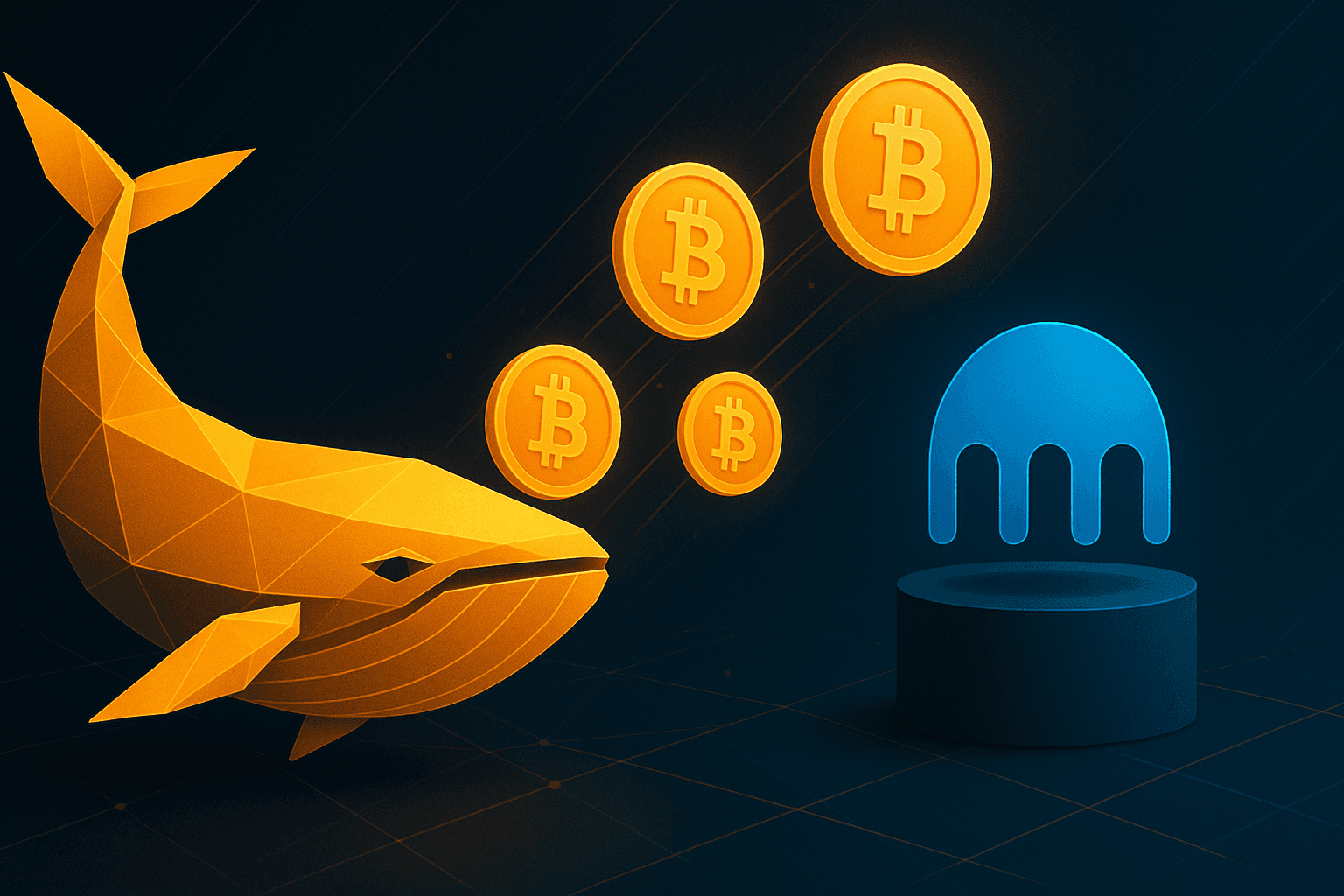 Whale Transfers 1,200 BTC Worth $132 Million to Kraken Exchange