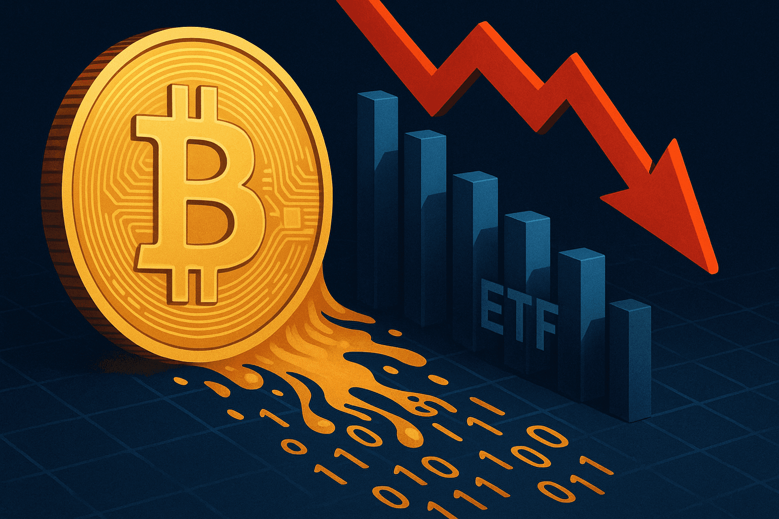 Bitcoin Spot ETFs Record $187 Million Net Outflow Led by BlackRock’s IBIT
