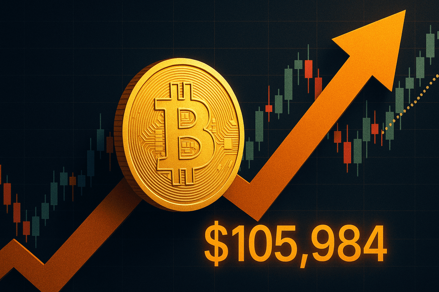 わずかな日中上昇の後、ビットコインがOKXで105,984ドルで取引