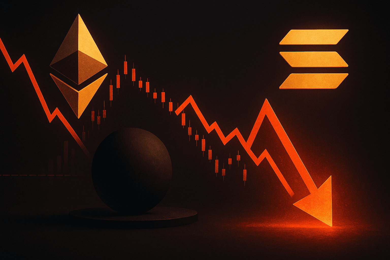 Ethereum and Solana Prices Near Whale Liquidation Trigger