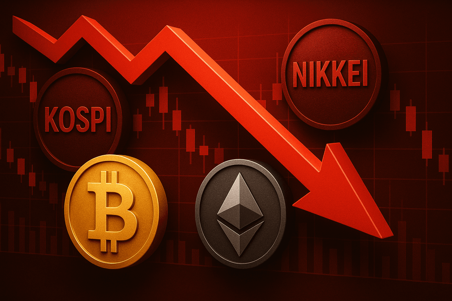 KOSPI and Nikkei Decline Sharply Amid Market Weakness