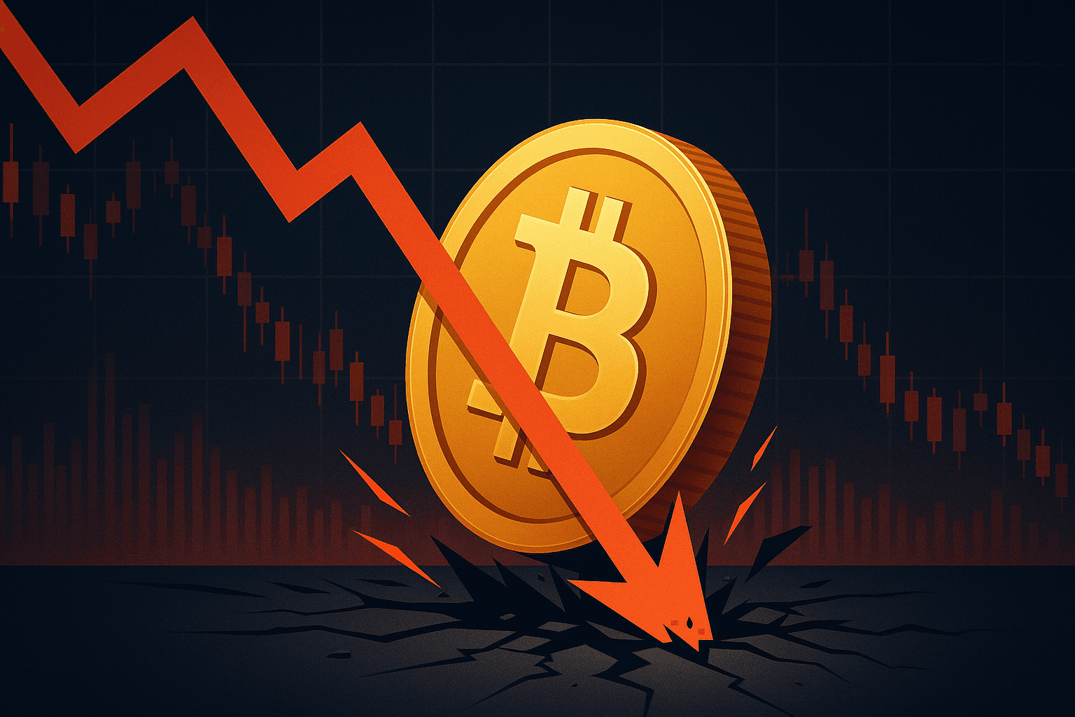 Bitcoin Falls Below $105K as $1 Billion in Leveraged Positions Liquidated