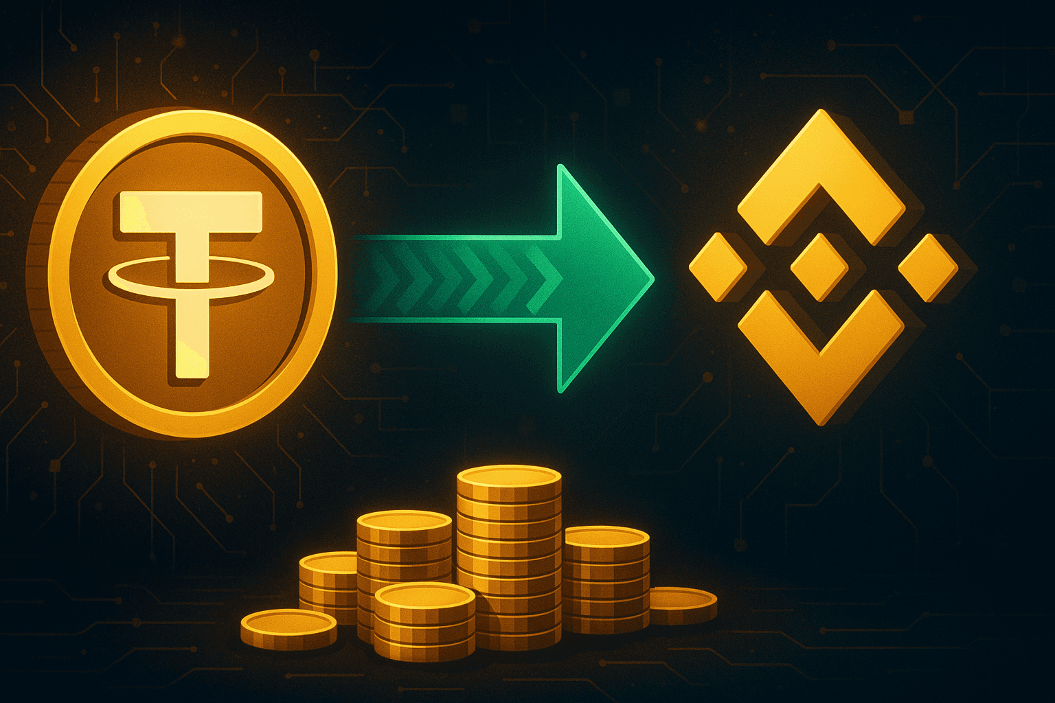 Nearly $100 Million in USDT Transferred to Binance From Unknown Wallet