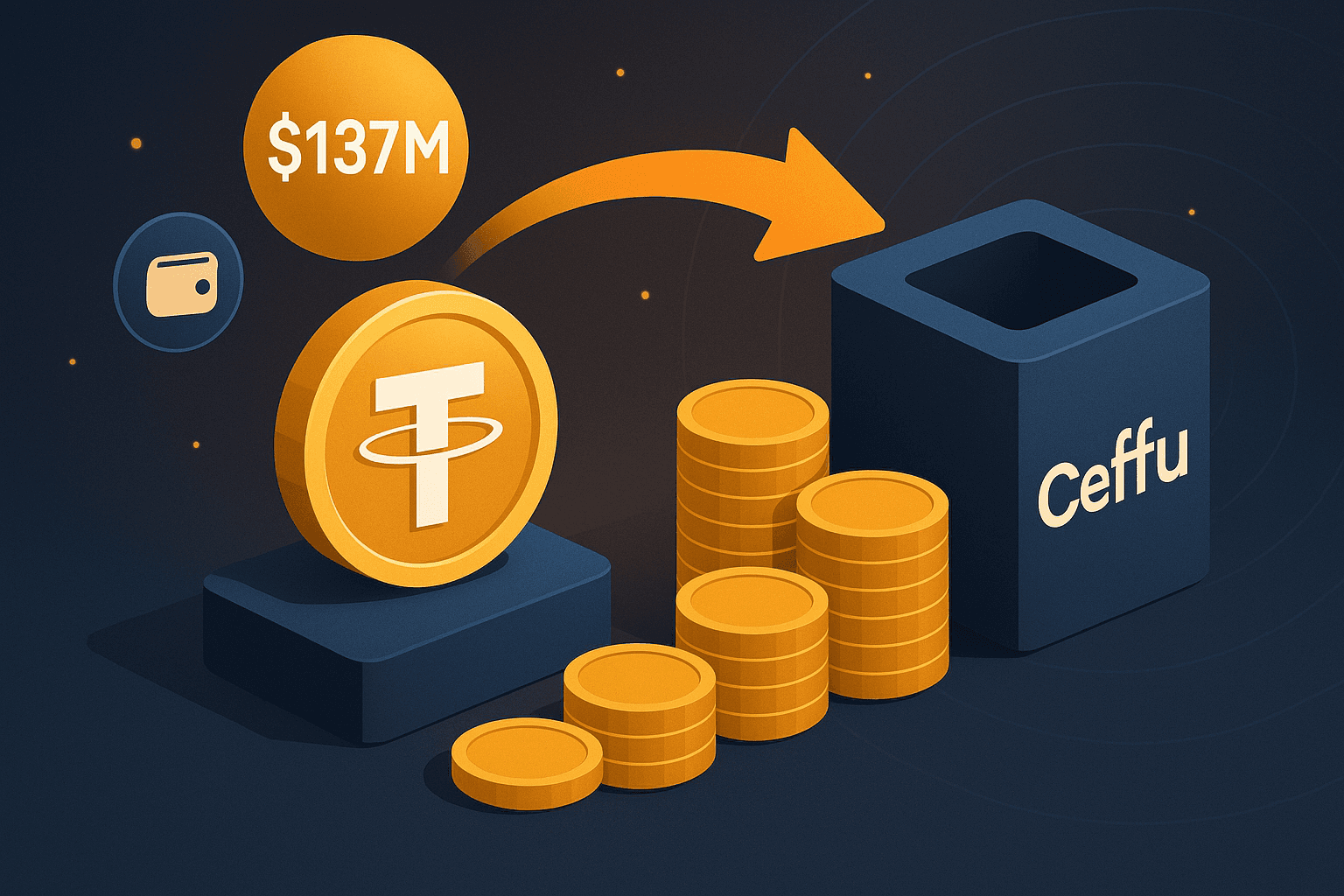 Over $137 Million in USDT Transferred to Ceffu From Unknown Wallet