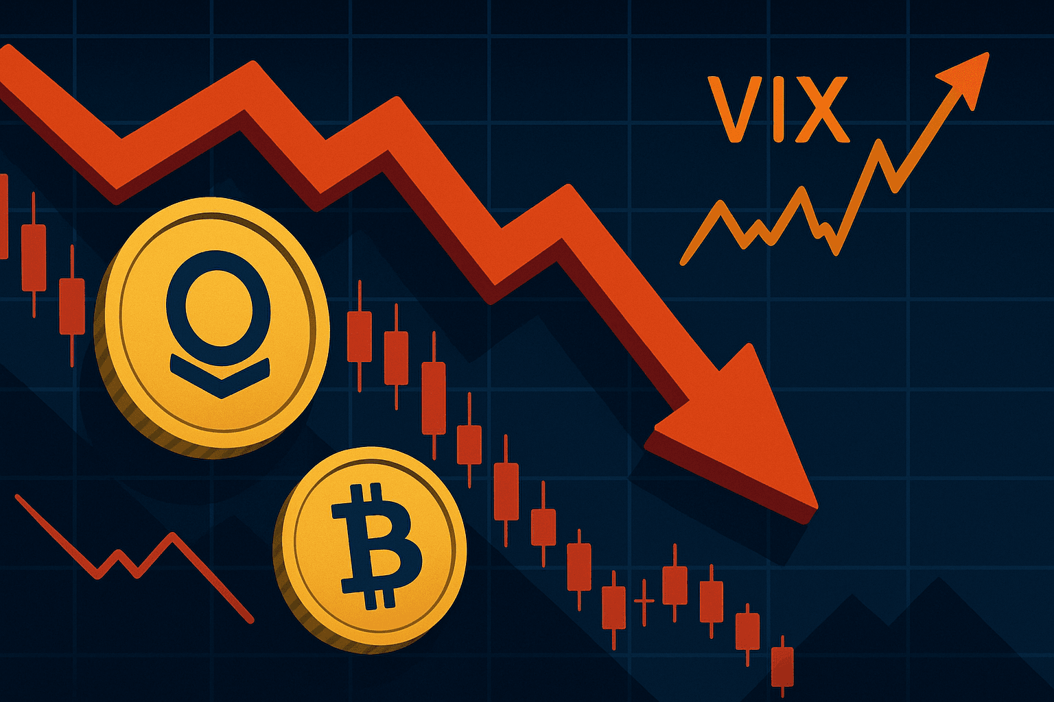 Stock Futures Decline as Palantir Shares Drop and VIX Rises