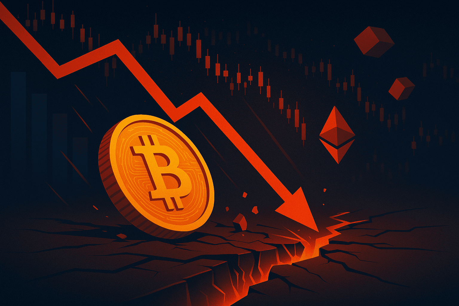 Bitcoin Drops to Multi-Month Low as $1.4B in Crypto Derivatives Liquidated