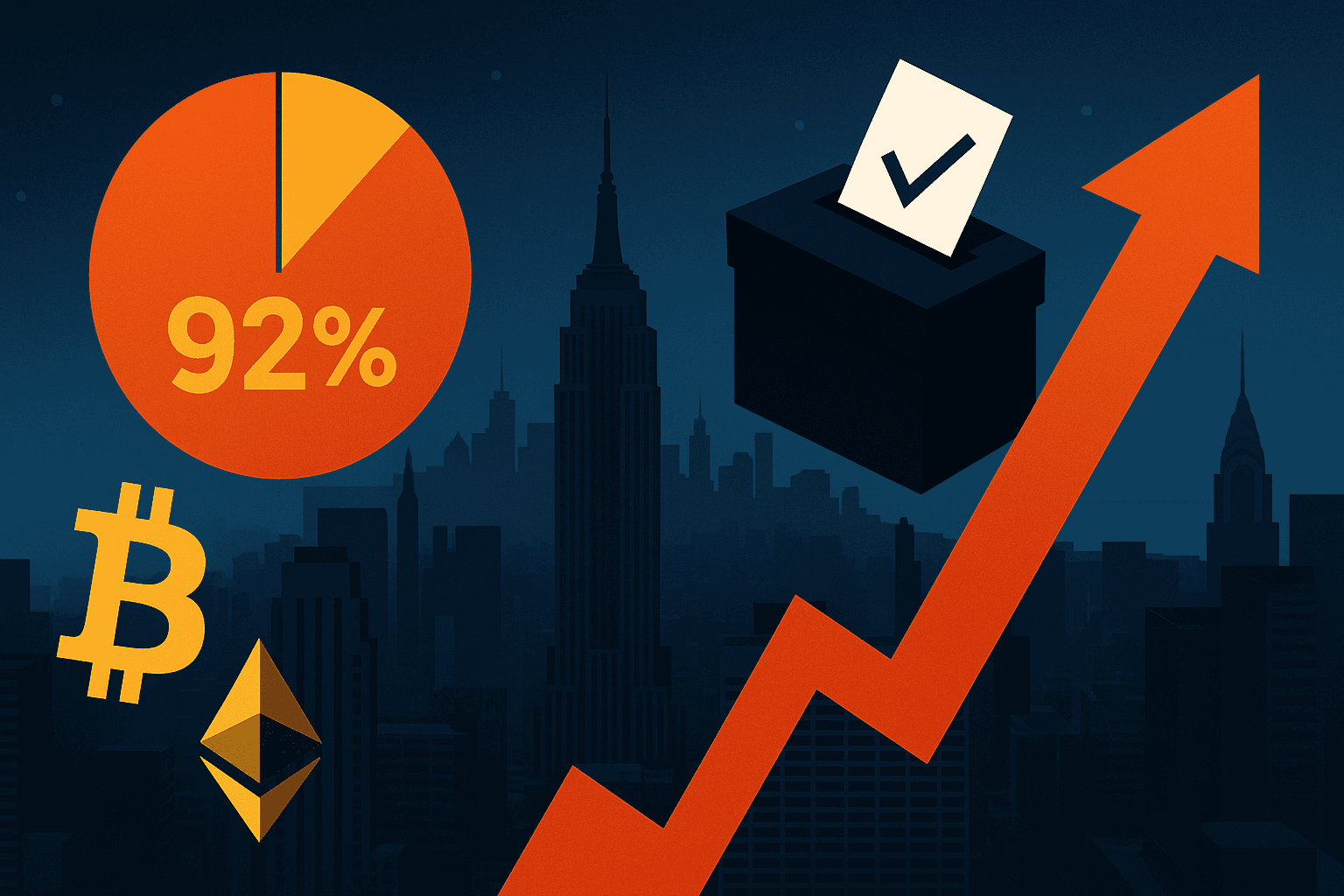NYC Election Day Sees Zohran Mamdani Favored with 92% Win Probability