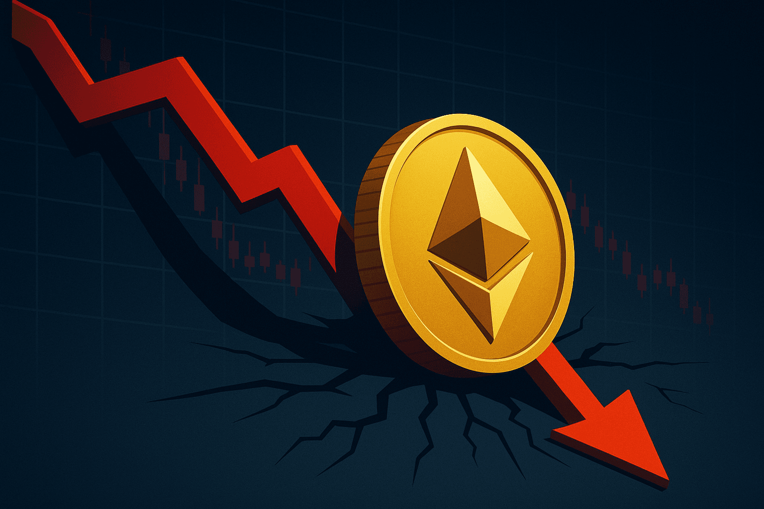 Ether Drops Below $3,400, Wiping Out 2025 Gains