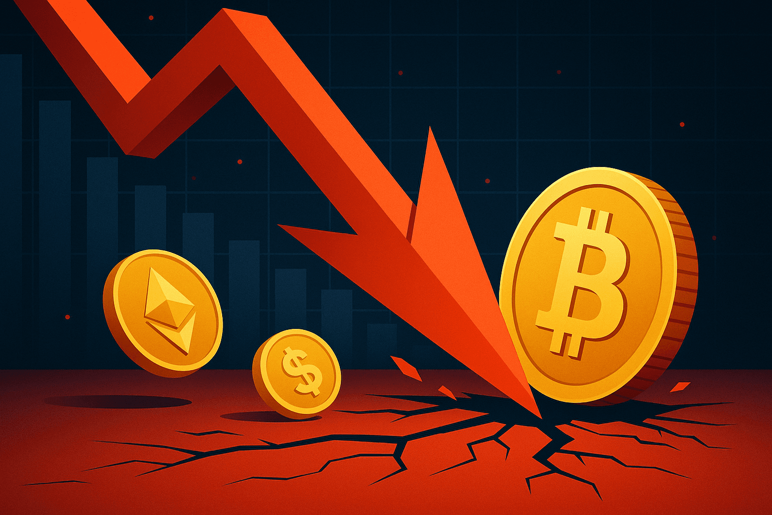 $250 Billion Erased from Global Crypto Market Cap in Single Day