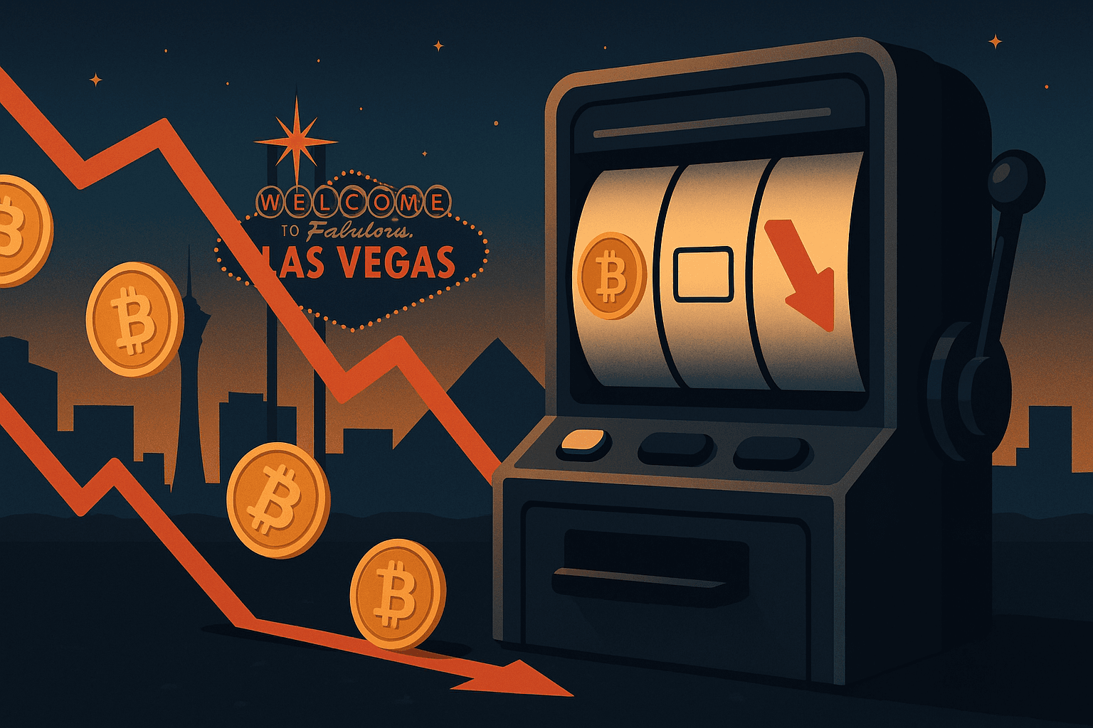 Las Vegas Visitor Numbers Fall 9% in 2025, Worst Drop Since 2008