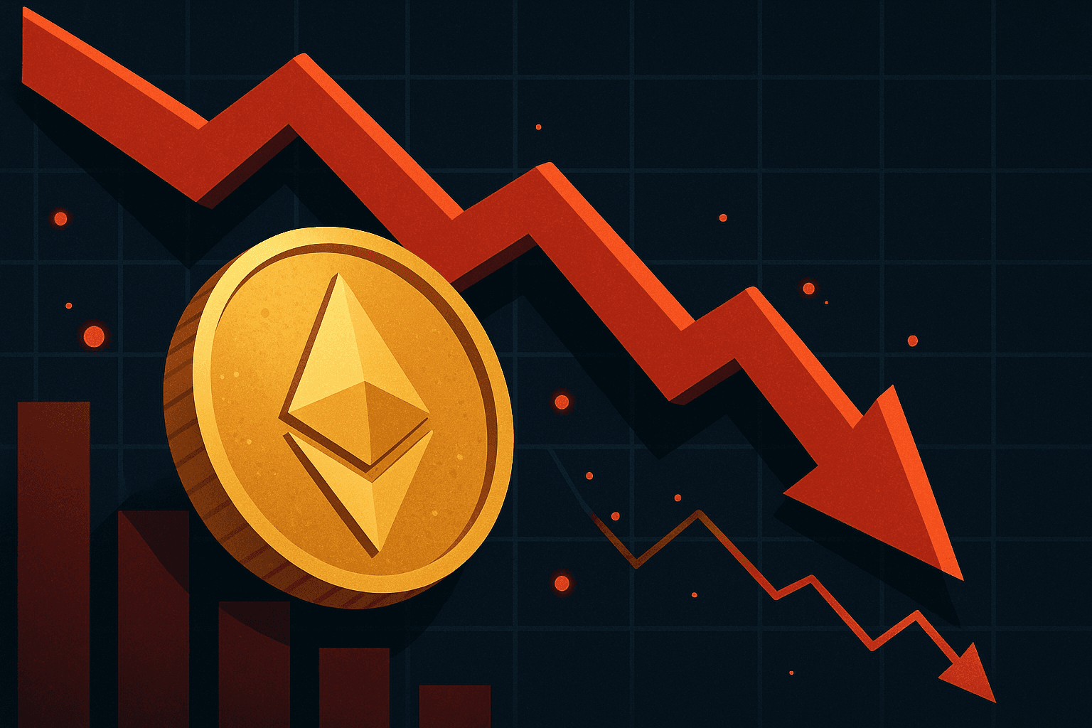 Ether Drops 12% in a Day, Down 37% Since October 6