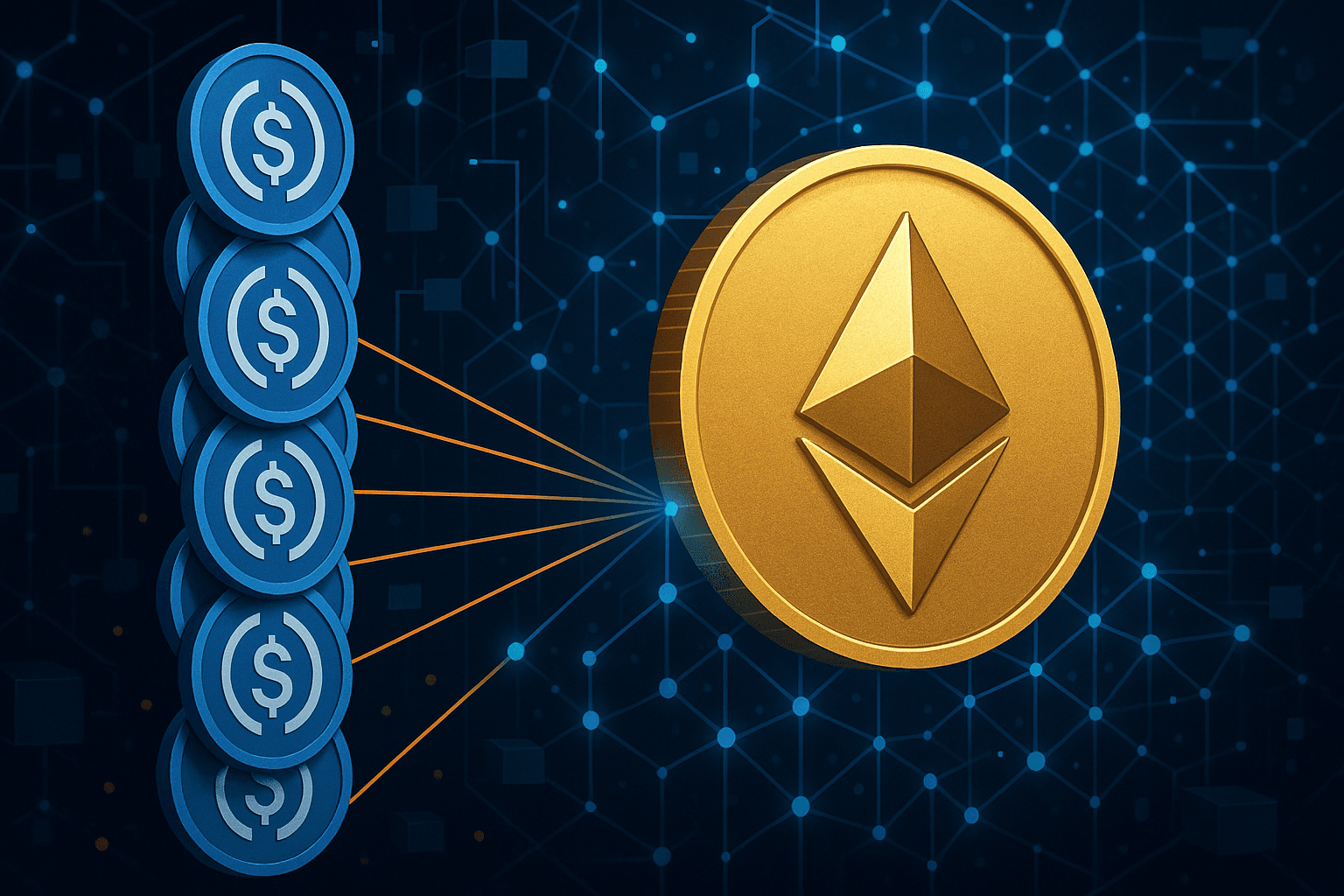 Blockchain Data Reveals '7 Siblings' Buy Nearly 38,000 ETH Using USDC