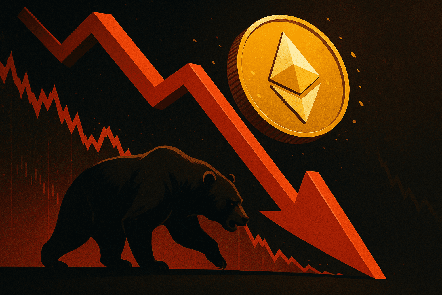 Ethereum Whale Opens $7.3M 25x Leveraged Short Position