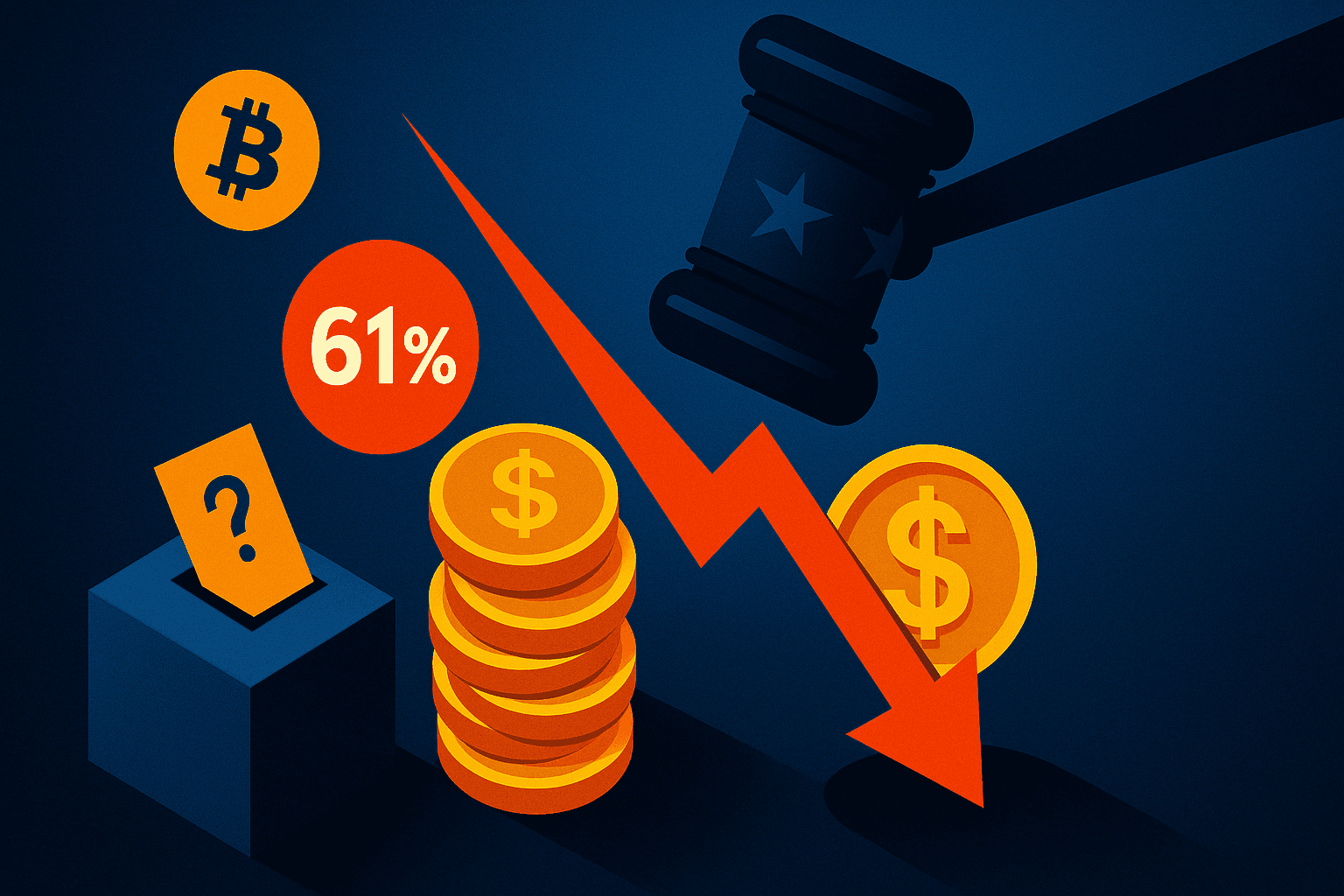Polymarket Bettors See 61% Chance Trump Loses Supreme Court Tariff Case