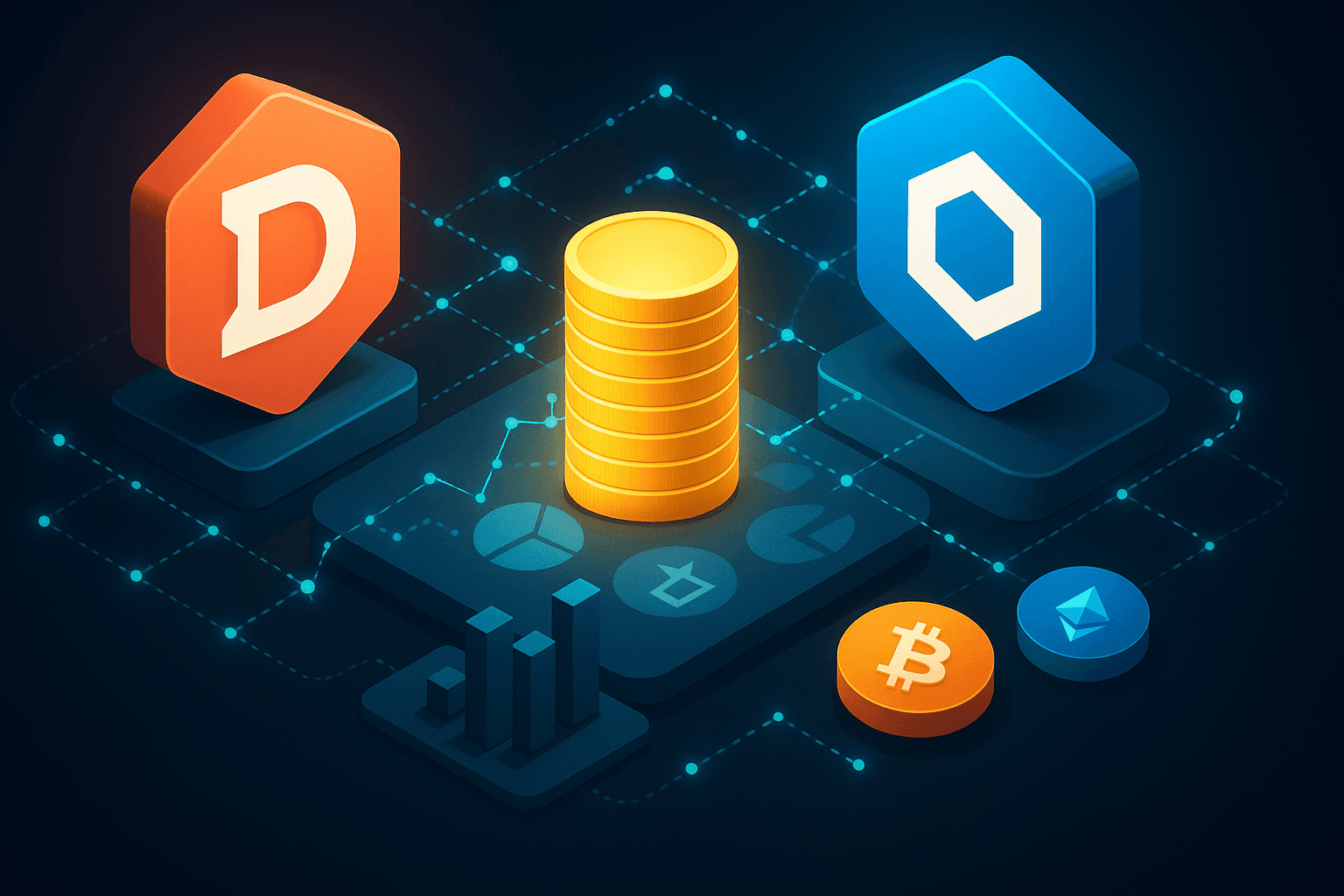 Dinari and Chainlink to Tokenize S&P Digital Markets 50 Index Onchain