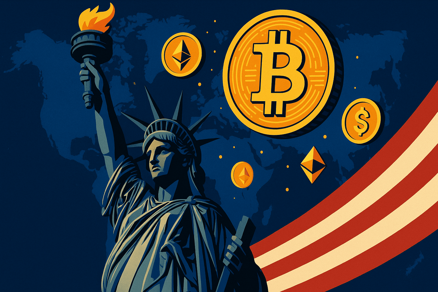 President Trump Vows to Make U.S. Global Crypto Leader