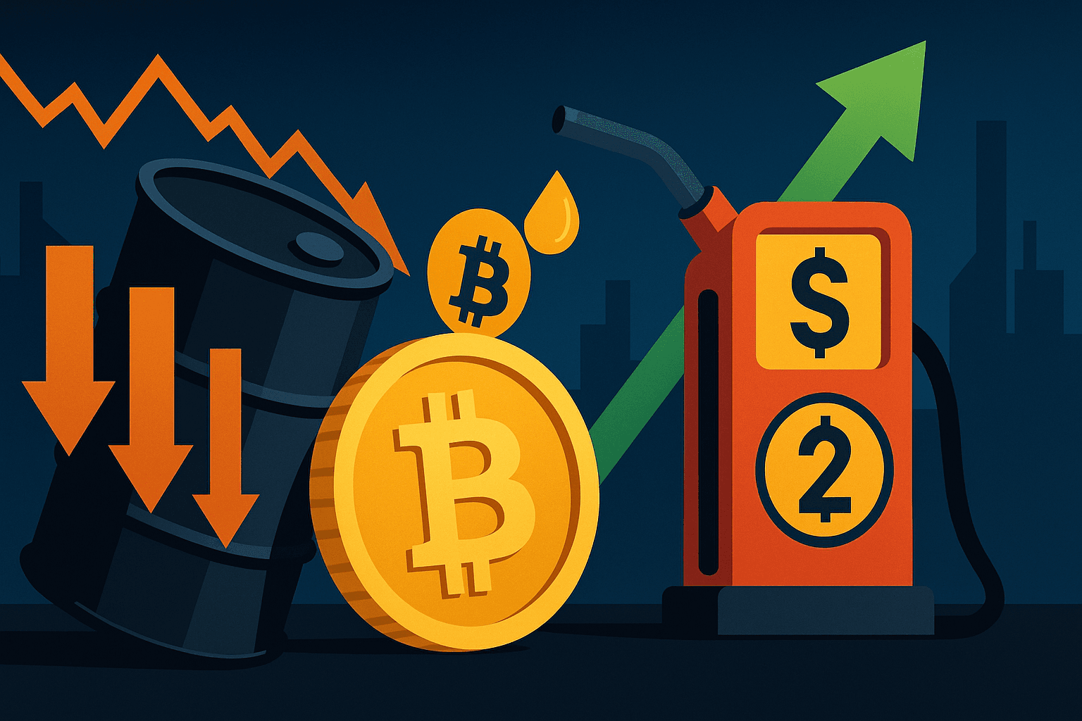 Oil Prices Fall Toward $59 as Trump Pushes $2 Gas Goal